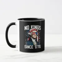 No Kings In America Patriotic Vintage Graphic Look Mug