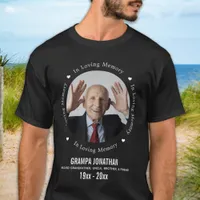 Personalized In Loving Memory Photo Memorial T-Shirt