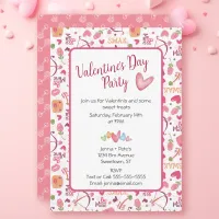 Cute Valentines Day Invitation