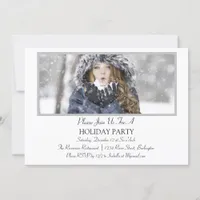 Minimalist Holiday Party Invitation