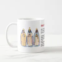 The Magi, three Wise Men Epiphany Gift, Christian  Coffee Mug