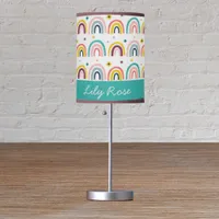 Personalized Rainbow Pattern  Table Lamp