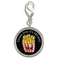 Cute Kawaii Cartoon French Fries Charm