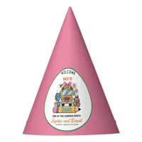School’s Back Bash! Editable End of Summer Party  Party Hat