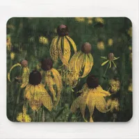 Yellow Wildflowers Mouse Pad