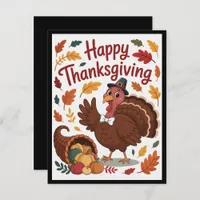 Thanksgiving Turkey Note Card