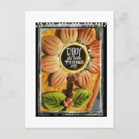 Enjoy the little things postcard