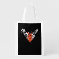 Holding Heart Classic Grocery Bag