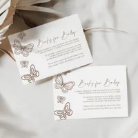 Minimalist Books for Baby Card 