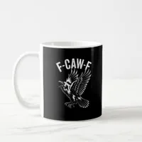 F-Caw-F Crow Retro Classic Coffee Mug