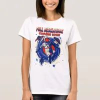 Full Disclosure Coming Soon | Astronaut Floating  T-Shirt