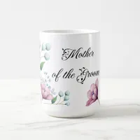 Elegant Floral Wedding Soft Botanical Romance Coffee Mug