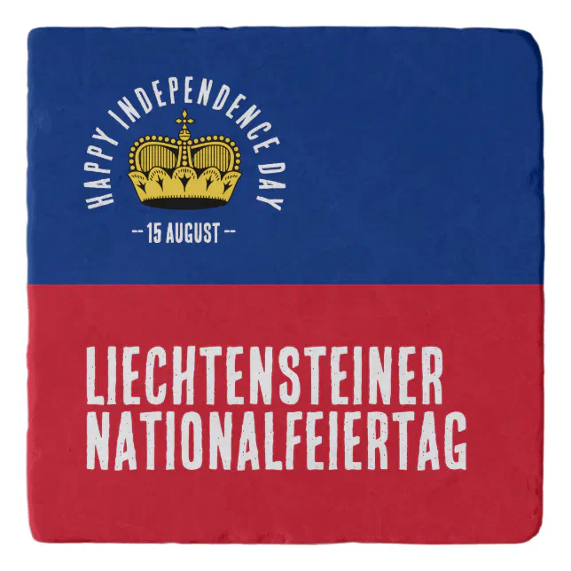 Liechtenstein National Day Flag Trivet