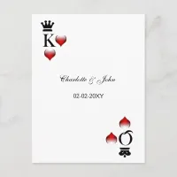 Vegas Wedding rsvp card