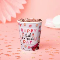 Happy Galentine's Day Food & Spirits Party Paper Cups