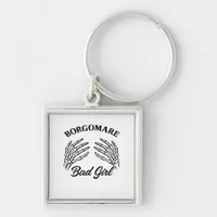 Bgm Bad Girl - Skeleton Heart Hands  Keychain
