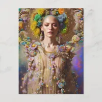 Spring Goddess Postcard