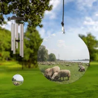 Grazing Sheep by the Rhine Wind Chime