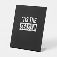 Football Tis The Season Football Season Pedestal Sign