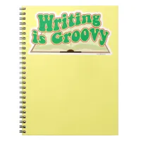 Writing Is Groovy Retro Author Design Notebook