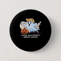 Funny Halloween Boo, Pumpkin Trumpkin, Make Hallow Button