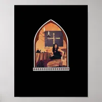 Whimsigothic Cathedral Window Classic Poster