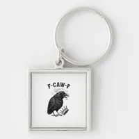 F Caw F No Kings In America Creative Style Keychain