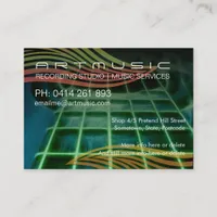 Art Acoustico Guitar Business Card