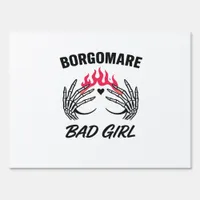 Bgm Bad Girl II Skeleton Heart Hands Edgy Vibe Sign