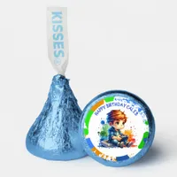 Boy Playing Video Games Personalized Birthday Hershey®'s Kisses®