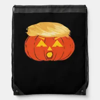 Trumpkin Jack O'Lantern Drawstring Bag