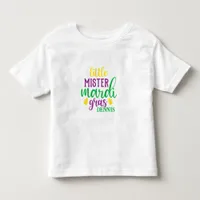 Little Mister Mardi Gras Personalized T-Shirt