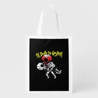 Till Death Do Us Part – Skeleton Couple Forever Grocery Bag