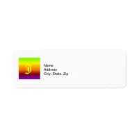 Spectrum of Horizontal Colors -3 Label