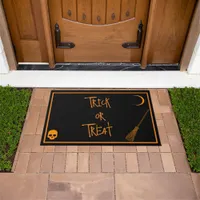 Halloween Trick or Treat Doormat