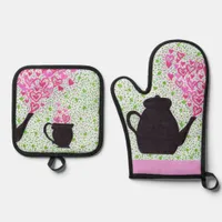 Potholder Set - Tea Time