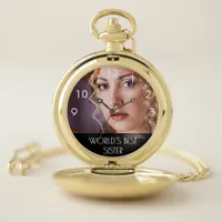 Sister photo pocket watch