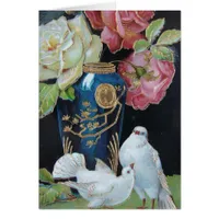 Doves and Vase