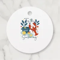 Tis The Season Christmas Quote Favor Tags