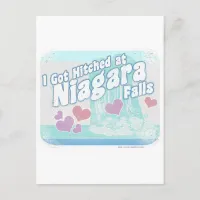 Niagara Falls Wedding Postcard