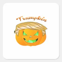 Trumpkin Classic – Sloth in a MAGA Hat Square Sticker
