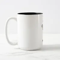 Two-Tone Coffee Mug Grumpy Tiny Mouse
