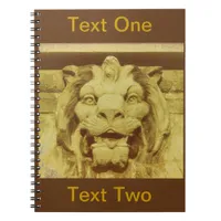 Notebook - Lion Head