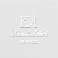 Moonlight Romance Bride & Groom ID881 Embosser
