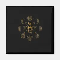 Cottagecore Bee Mystical Magical Goblincore Moon P Magnet