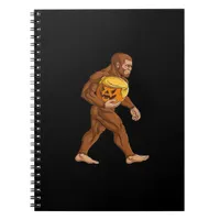 Bigfoot Halloween Trumpkin Pumpkin Classic Notebook