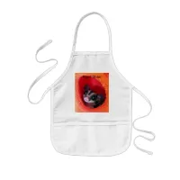 Sugar Glider in Orange Hanging Bed Kids' Apron