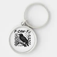 F-Caw-F Halloween Bird Keychain