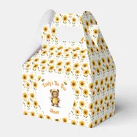 Cute Honey Bee Bear Ba-Bee Shower  Favor Boxes