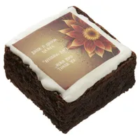 Eternal Bloom: A Timeless Celebration of Love Brownie